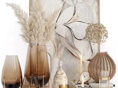 Decorative set 03 3D model order