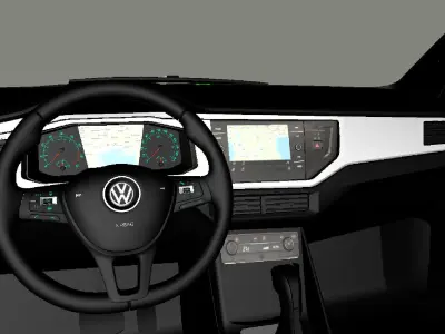 Volkswagen Virtus 2018 - DFF 3D model
