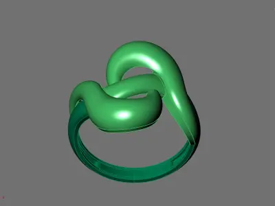 Women Ring Plain Ring Ready STL 3DM Models Womens Rings 3D print model 3