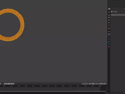 Twisted Diamond Two-Tone Bangle 3D print model