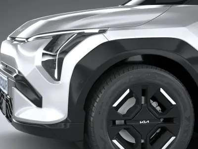 KIA EV3 GT-line 2025 3D model