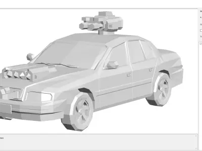 CAR - PF3DGuncar 3D print model