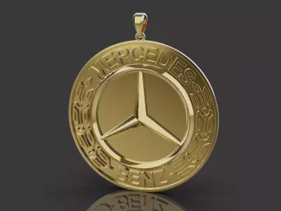 Mercedes-Benz Pendant 0096 3D print model