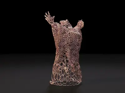 Old witch 3D print model