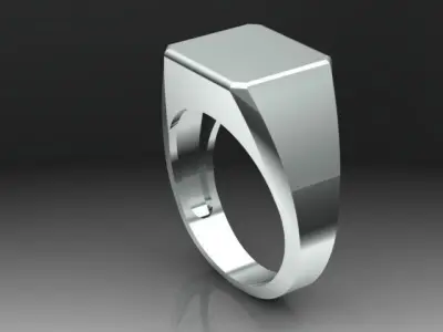 Men ring Free 3D print model