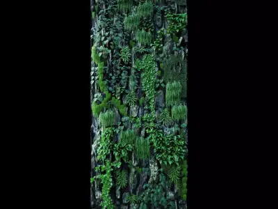 Vertical Garden 3D model