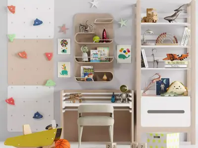 Children Room Set 6 3D model