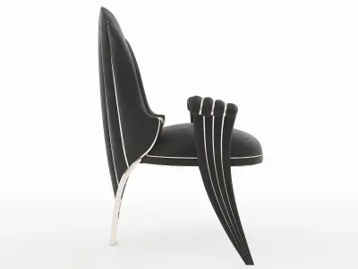 Venus Chair Low-poly 3D model