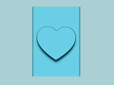 Stamp 22 - Heart - Fondant Decoration Maker Toy 3D print model