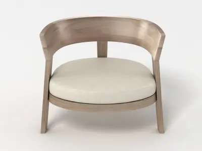 Flexform Abbracci Chair 3D model
