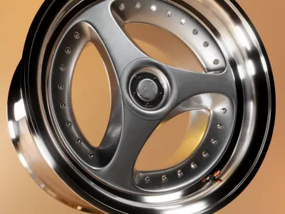 OZ Racing 3 Star Modified 3D model