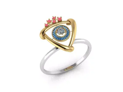 Casual ring 3D print model