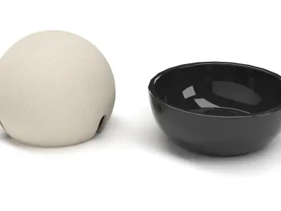 Art vases 3D Model Collection