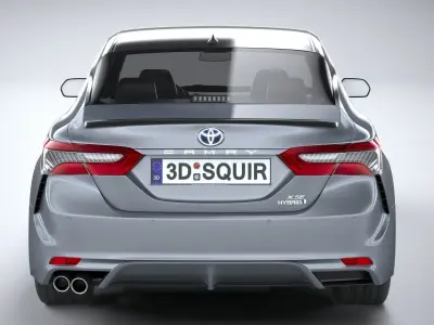 Toyota Camry XSE 2021 3D model