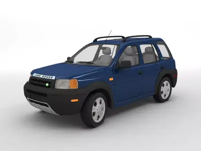  2002 Land Rover Freelander 3D model