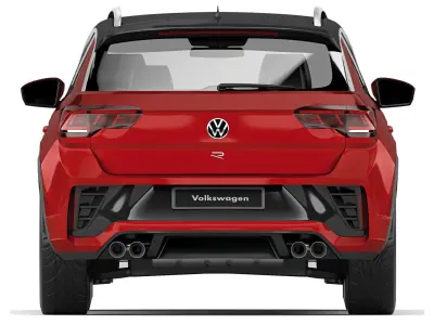 Volkswagen T-Roc R 2022 3D model