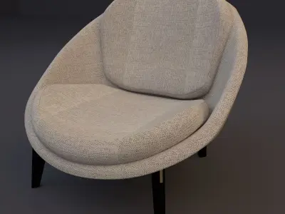 Minotti Lido  3D model