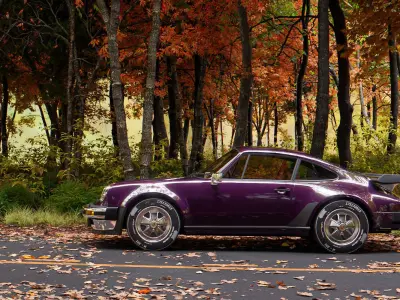 Realistic Car Road Scene Blender File 3D model