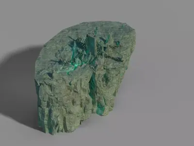 Stone Demon Cave - Stone Mountain 06 3D model