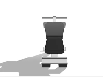 Press Bench 3D model