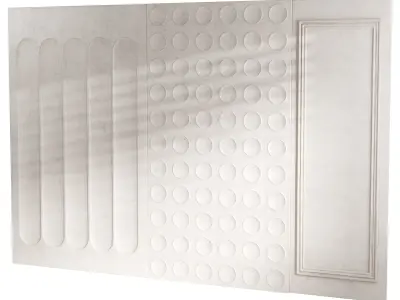 Decorative Wall panel  71 3D model
