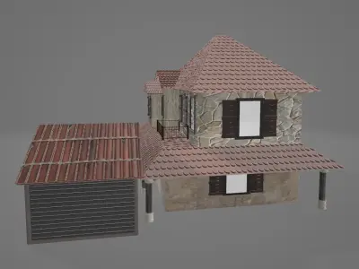House Modern 3D print model