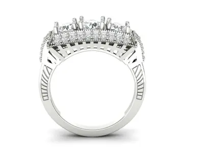 Band Ring 3D print model