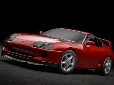 Toyota Supra MK4 3D model