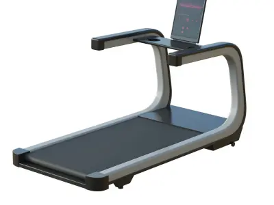 Treadmill Low-poly 3D model buy