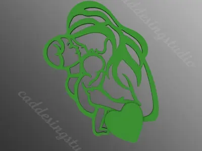 Pendant di4 3D print model 3D print model 3D print model