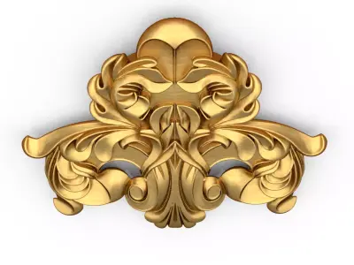 carved classic decorative ornament cnc 3d printing stl 24 3D print model