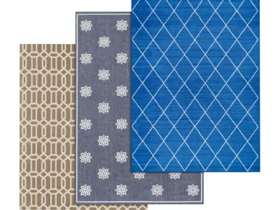 Rug Set 895 3D model