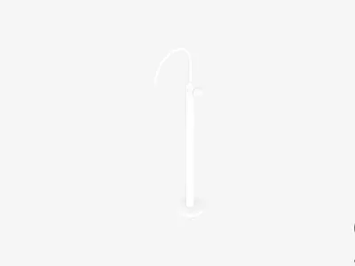 Bath Mixer - Luxury - Sleek - Floor Mount Low-poly 3D model