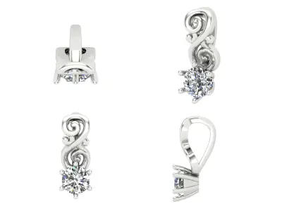 Pendant 53 3D print model