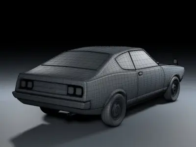 Mitsubishi galant 3D model
