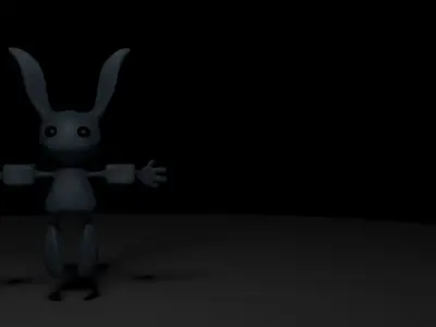 trader rabbit Low-poly 3D model