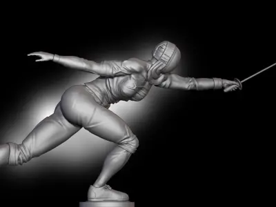 Sword Master 3D print model