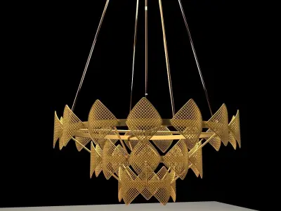 Chinese lantern 3D model