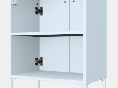 NYSJON Wash-basin base cabinet w 2 doors Low-poly 3D model