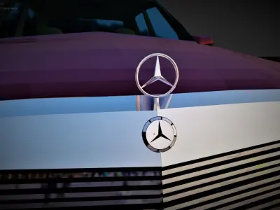 Mercedes Benz W124  Free 3D model
