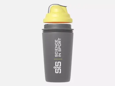 Shaker post workout Low-poly 3D model