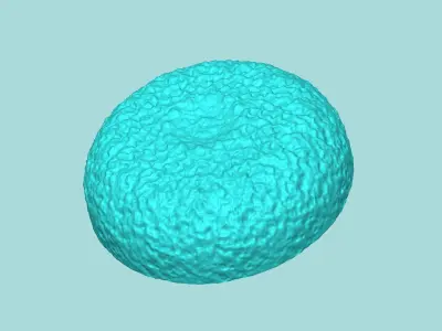 Sunflower Center 06 - Silicone Mold Maker - Template 3D print model