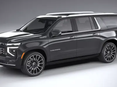 Chevrolet High Country Suburban CG 2025 3D model