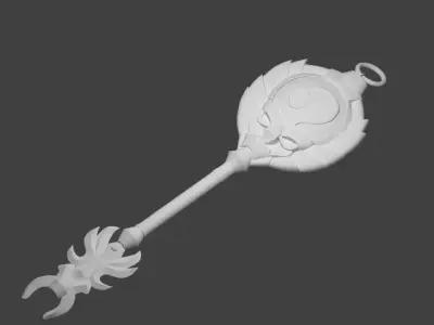 Astrological key of Leo from Fairy Tail  3D model