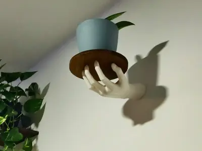 HAND SHELF 3D print model