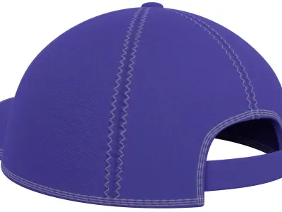 Baseball Cap Low-poly 3D model