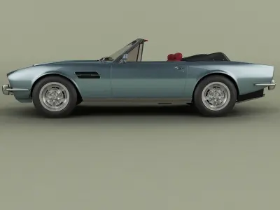 Aston Martin V8 Vantage Volante 3D model