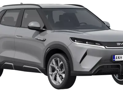 BYD YUAN PRO 2025 3D model