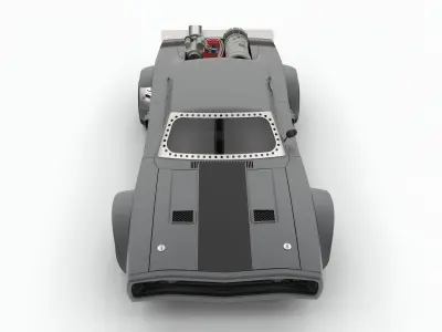 Ice Charger from Fast 8 3D model