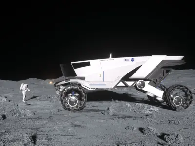 All Terrain Space Rover 3D model